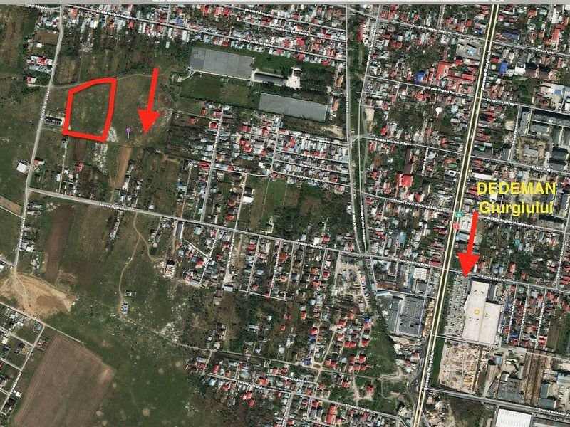 Soseaua Giurgiului - Dedeman, ideal investitie, urbanism P+5