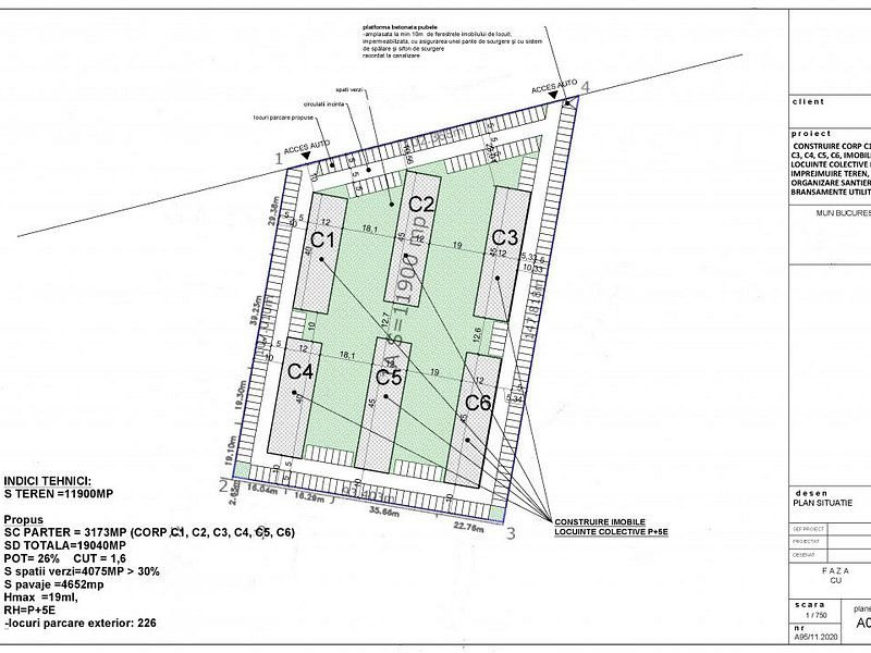 Soseaua Giurgiului - Dedeman, ideal investitie, urbanism P+5